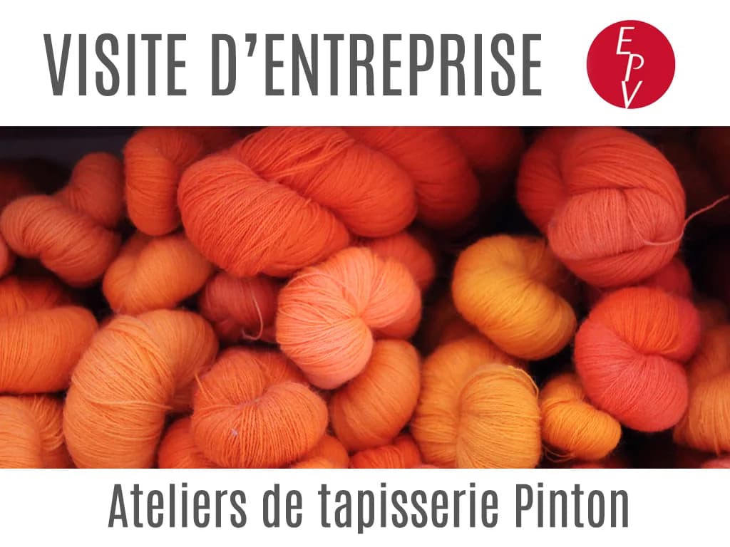 Image 1 : VISITE COMMENTÉE - Ateliers de tapisserie Pinton background