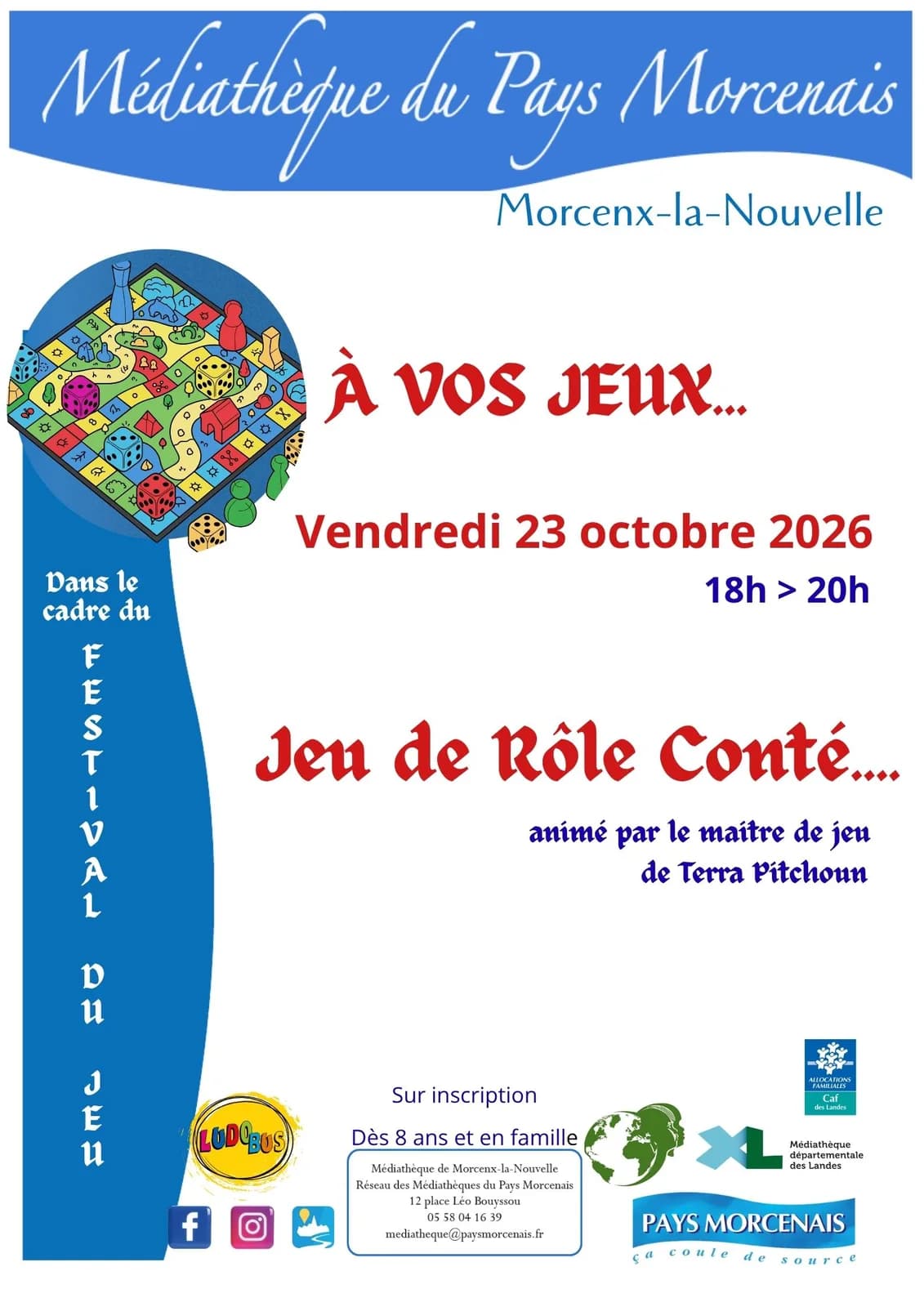 Image 1 : Festival du jeu - Soirée jeux de rôle background