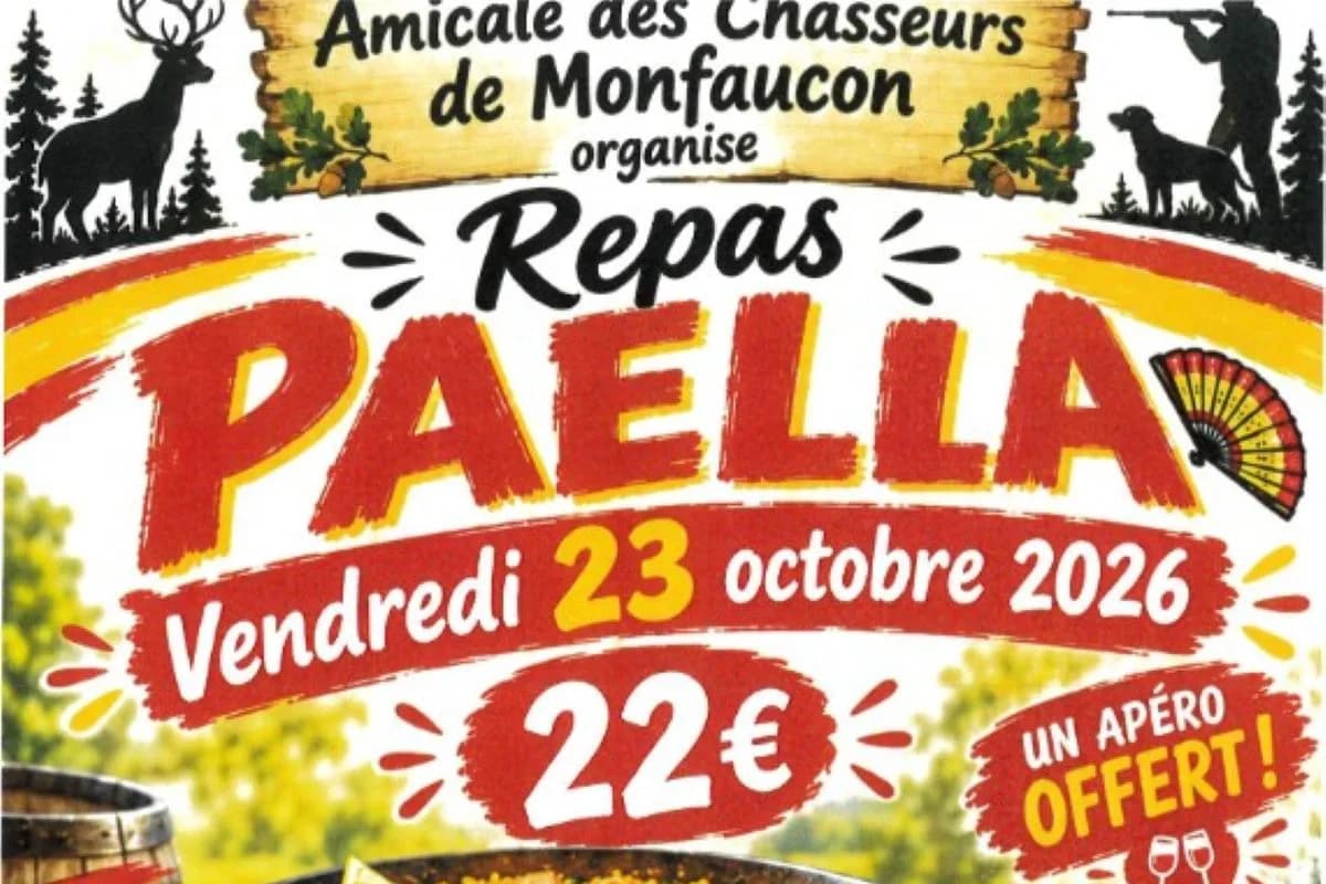 Image 1 : Repas Paëlla background