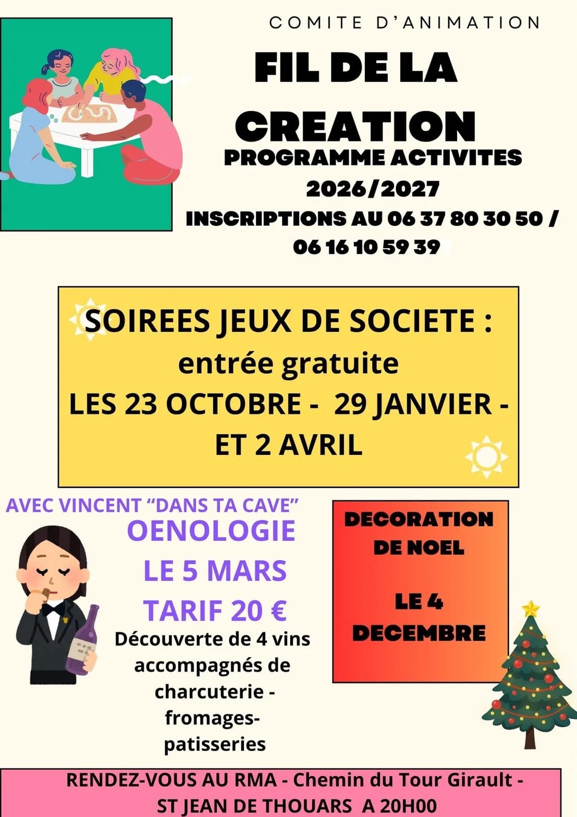 Image 1 : ATELIERS DU FIL DE LA CREATION - Soirée Jeux de Société background