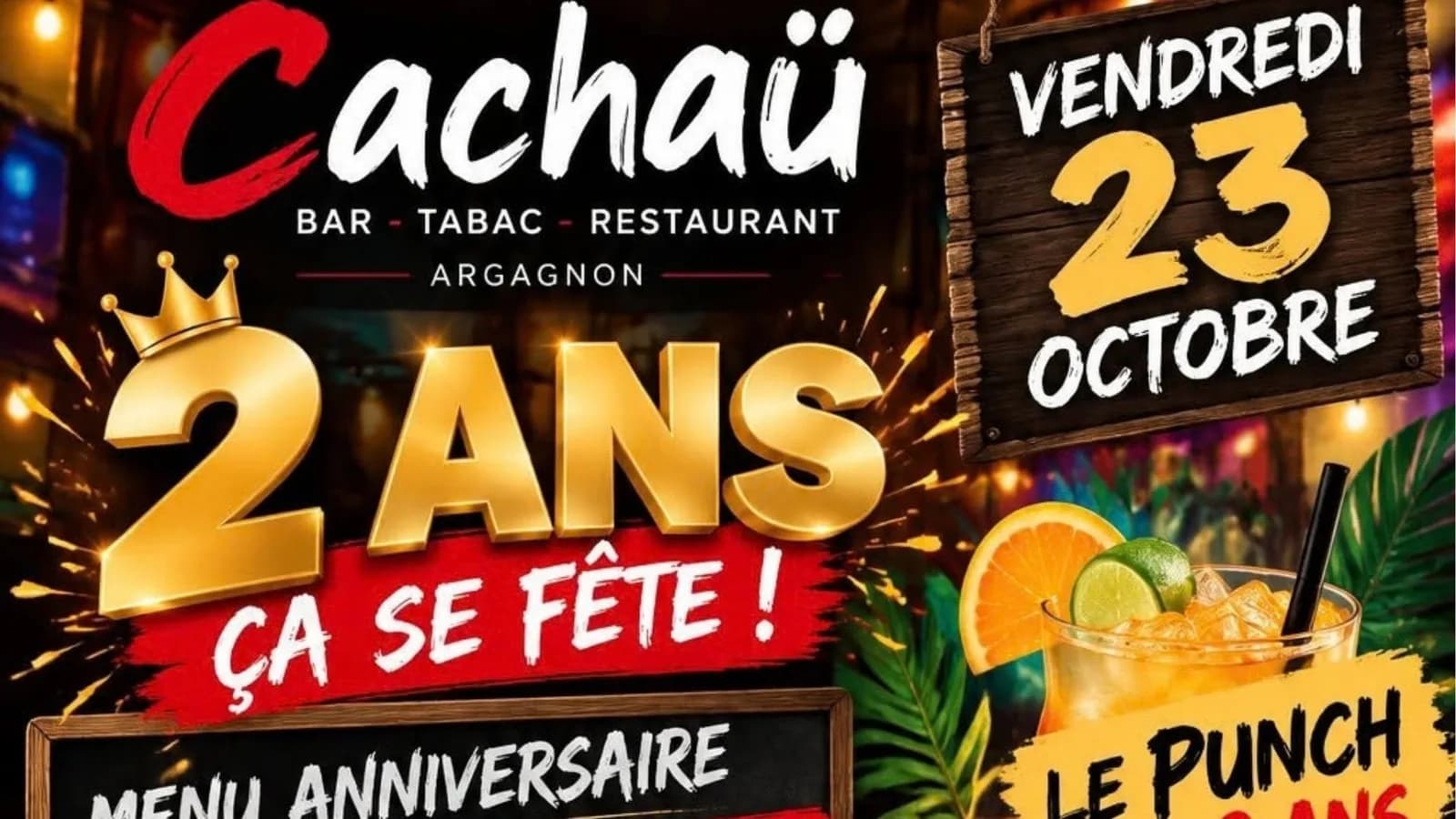 Image 1 : Anniversaire : 2 ans de réouverture background
