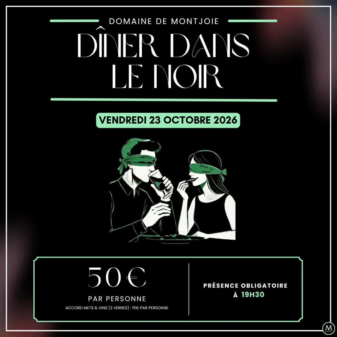 Image 1 : DÎNER DANS LE NOIR background