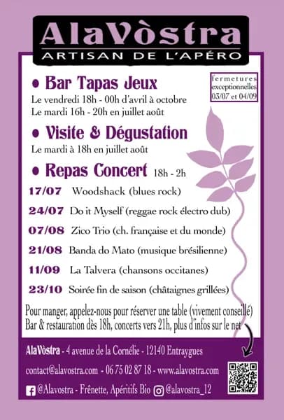 Image 4 : Soirée fin de saison chez Alavostra background