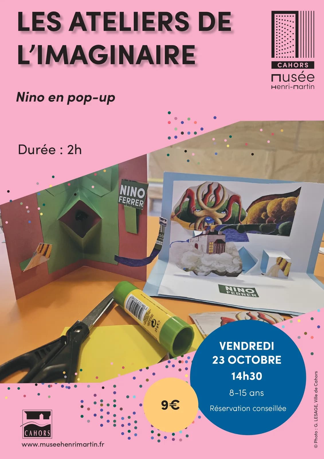 Image 1 : Les ateliers de l'imaginaire au Musée Henri-Martin background