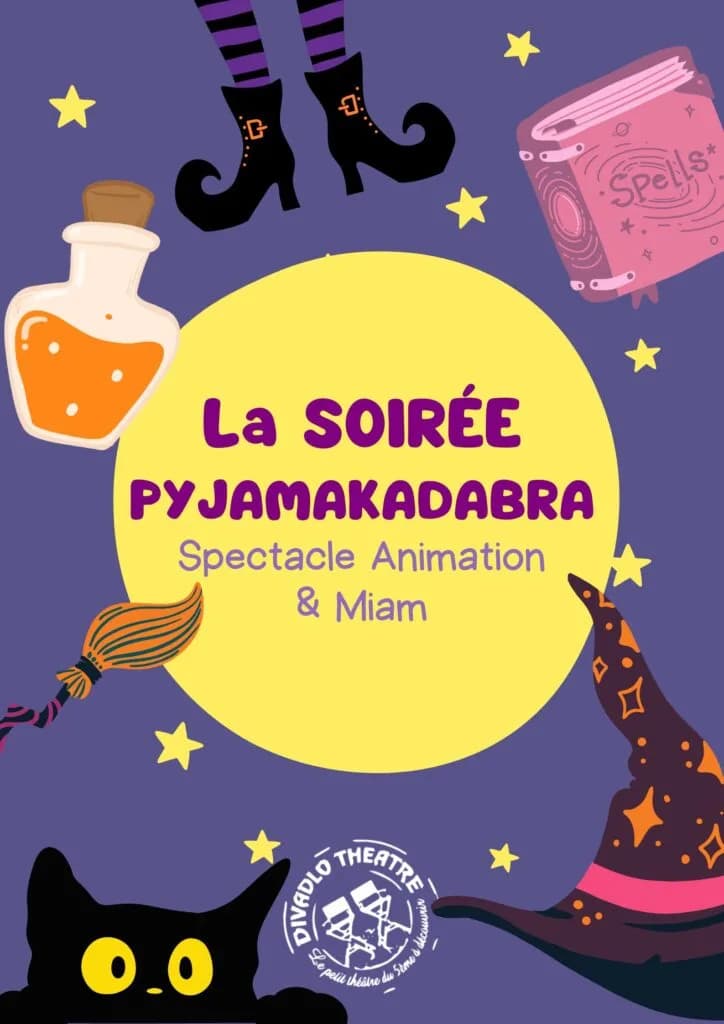 Image 1 : La soirée pyjamakadabra background