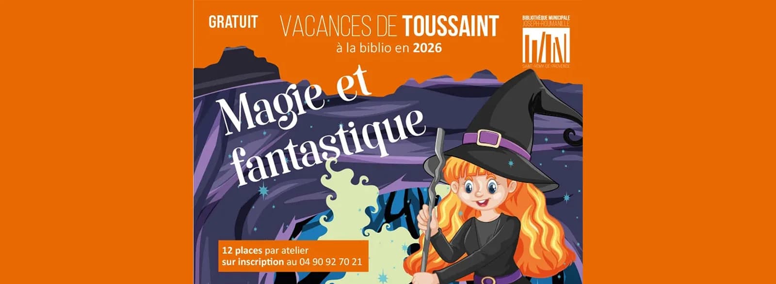 Image 2 : Vacances de la toussaint à la bibliothèque background