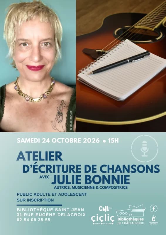 Image 1 : Atelier : Écriture de chansons background