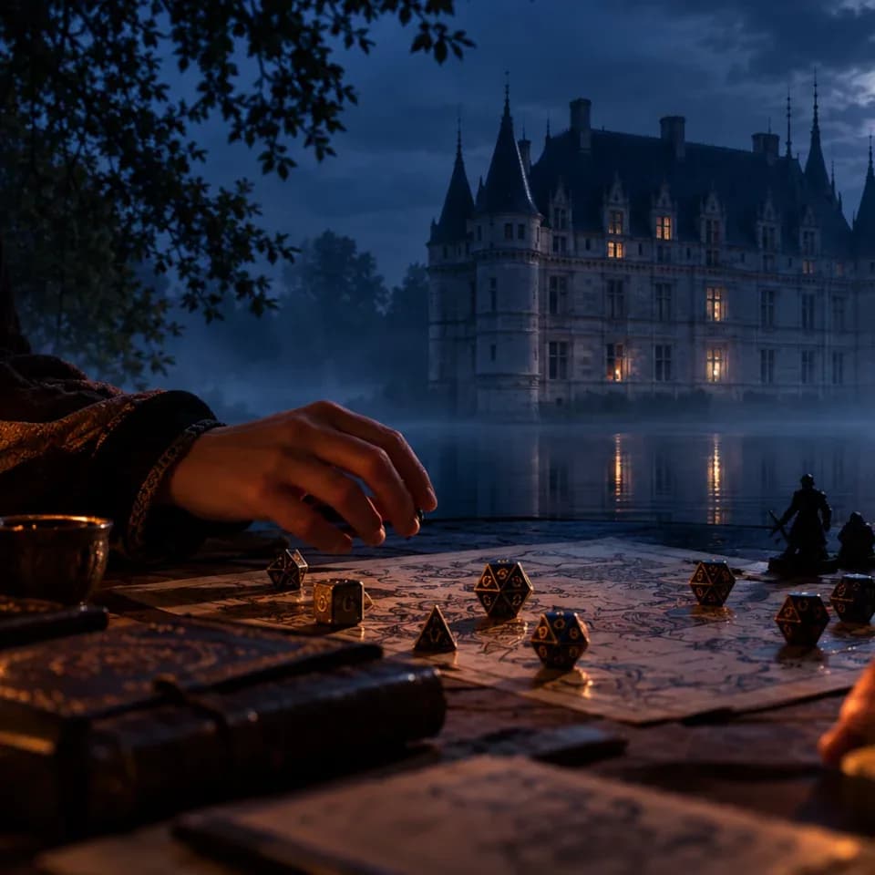 Image 1 : Soirée Jeu de rôles au château background