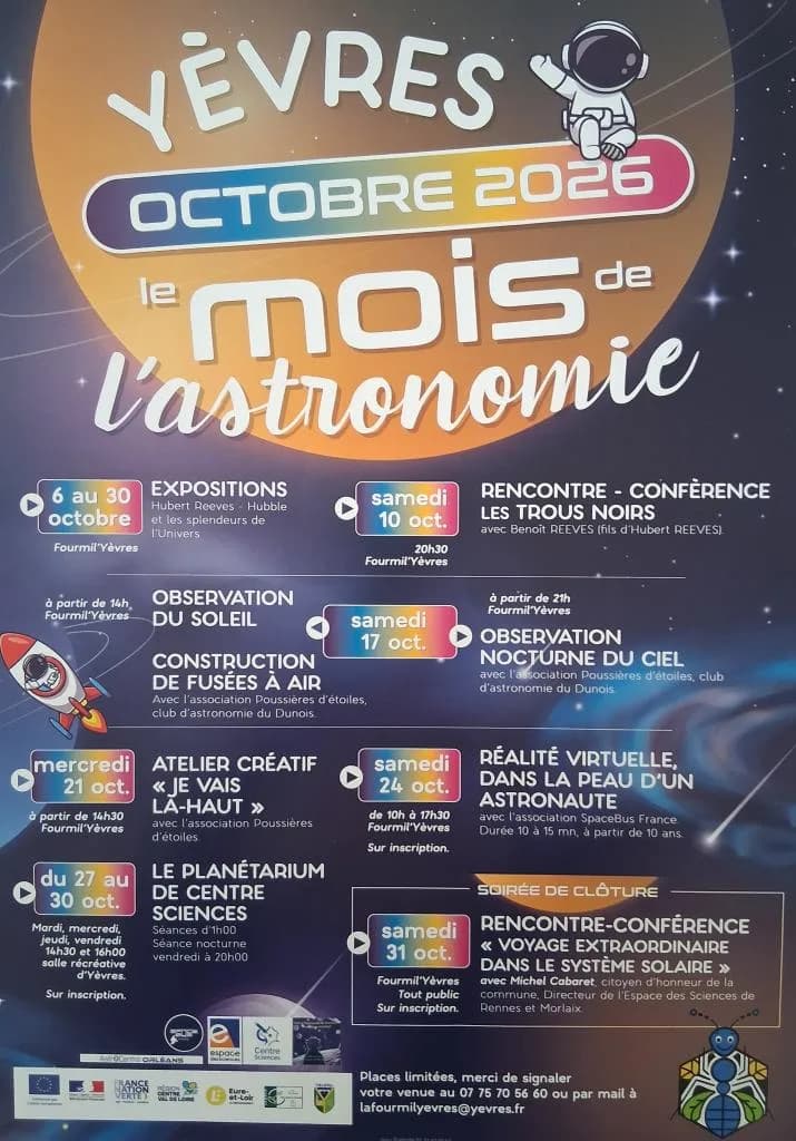 Image 1 : Mois de l'astronomie - Réalité virtuelle, dans la peau d'un astronaute background