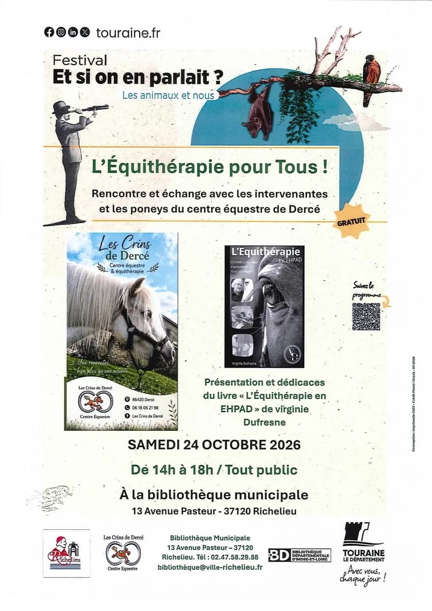 Image 1 : L’Equithérapie pour tous ! - Festival Et si on en parlait ? background