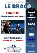 Image 1 : CONCERT Boogies-Woogies Jazz Funk - Ben TOURY et Johann FIOT background