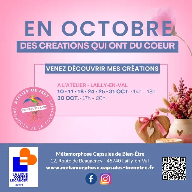 Image 2 : Octobre Rose 2026 : des créations qui ont du cœur ! background