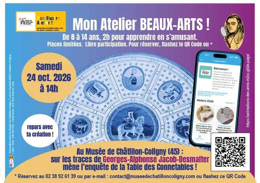 Image 1 : Atelier Beaux arts background