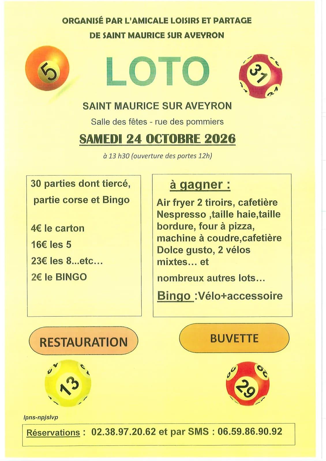 Image 1 : Loto background