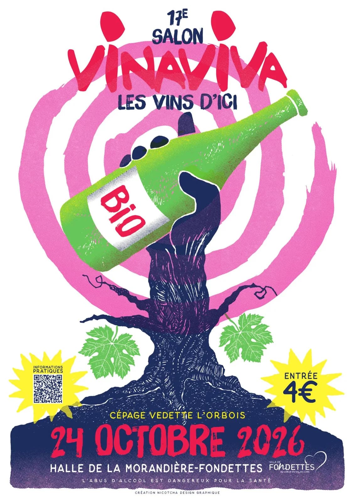 Image 1 : Salon Vinaviva : les vins d'ici background