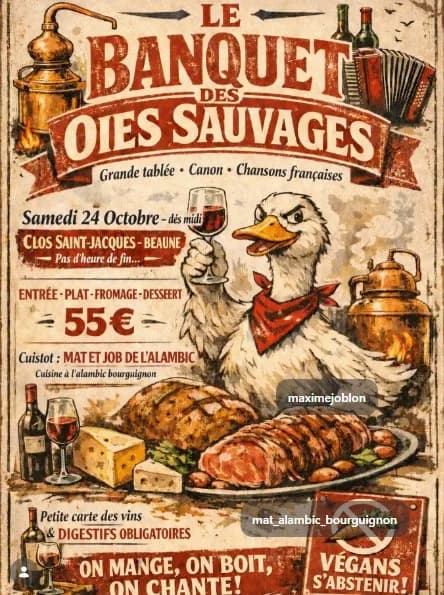 Image 1 : Banquet des Oies sauvages background