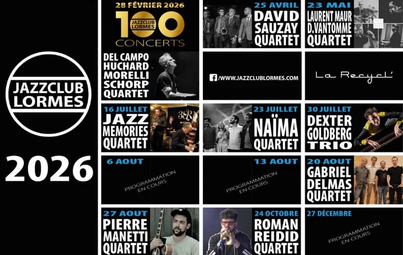 Image 1 : Concert de jazz - Jazzclub Lormes background
