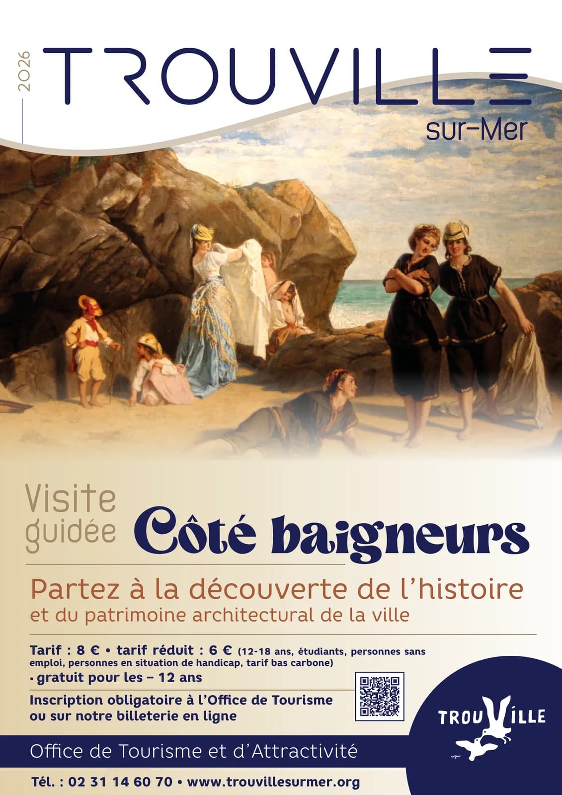 Image 2 : Visite commentée — Côté baigneurs background