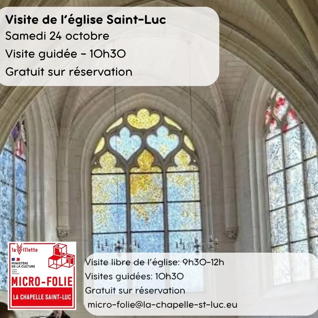 Image 2 : Visite de l'église Saint-Luc background