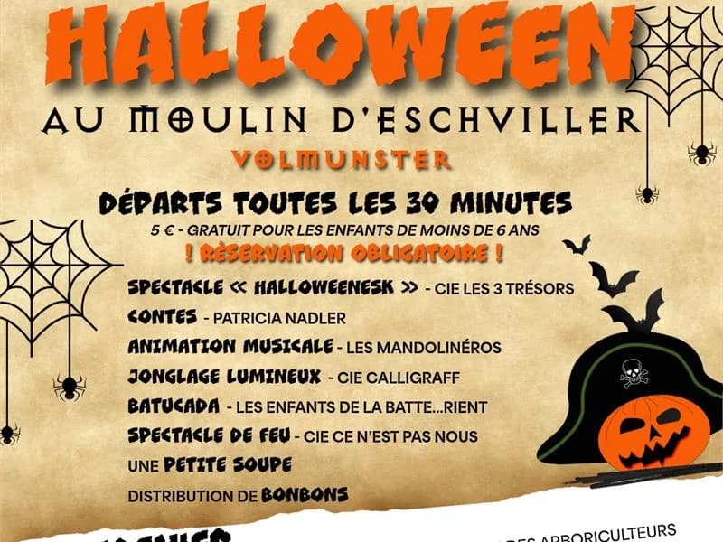 Image 1 : Soirée Halloween au Moulin d'Eschviller background
