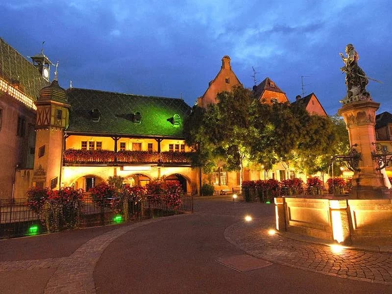 Image 3 : Visite guidée : Colmar se révèle la nuit background