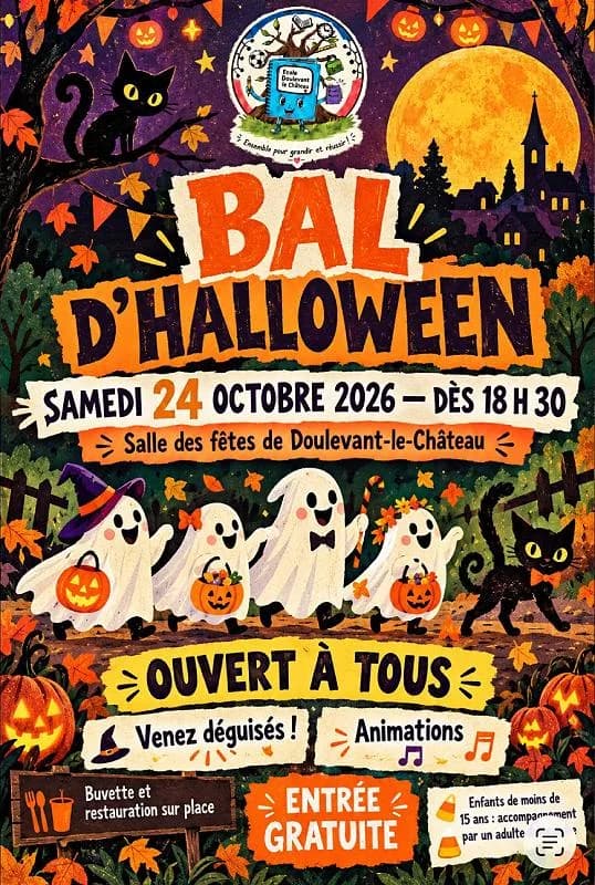 Image 1 : Bal halloween background
