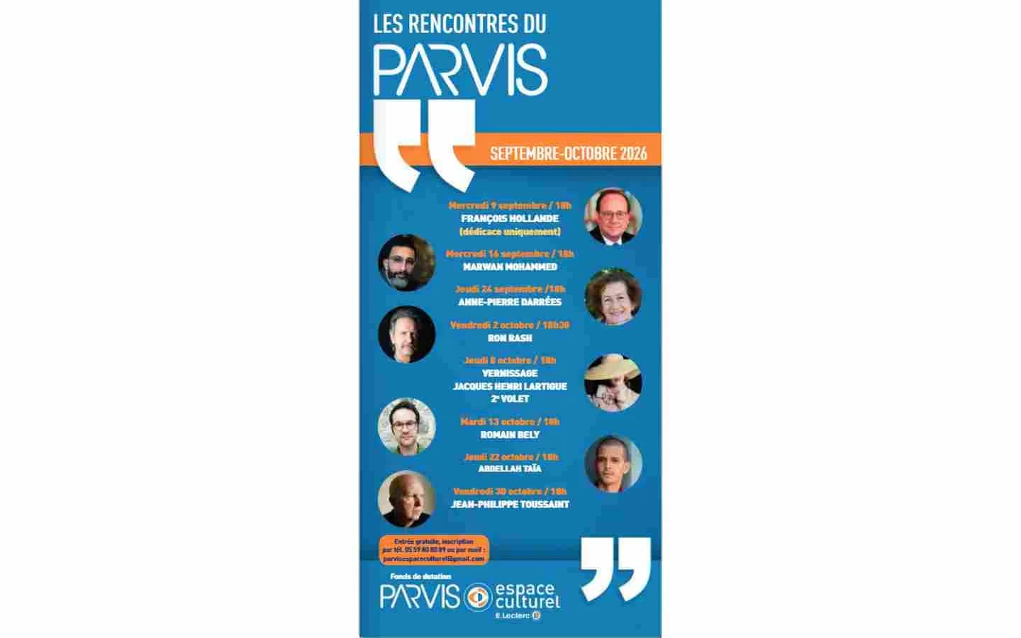 Image 1 : Les dédicaces du Parvis - Jean-Michel Cormary et Jean-Michel Lafon background