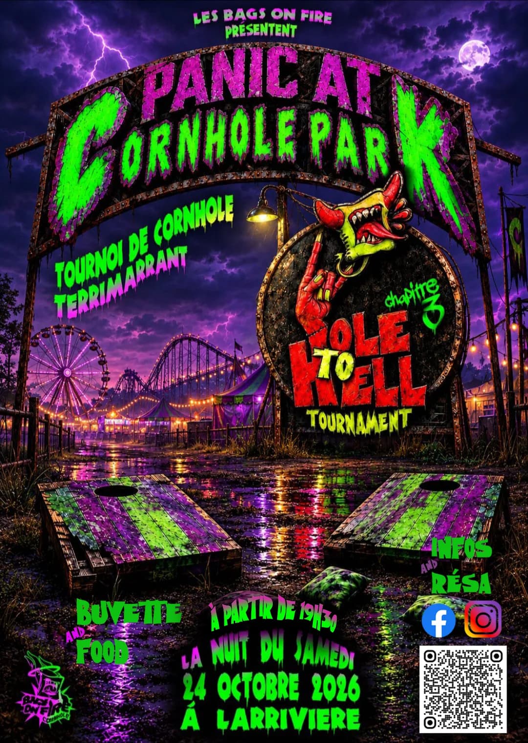 Image 1 : Tournoi de cornhole background