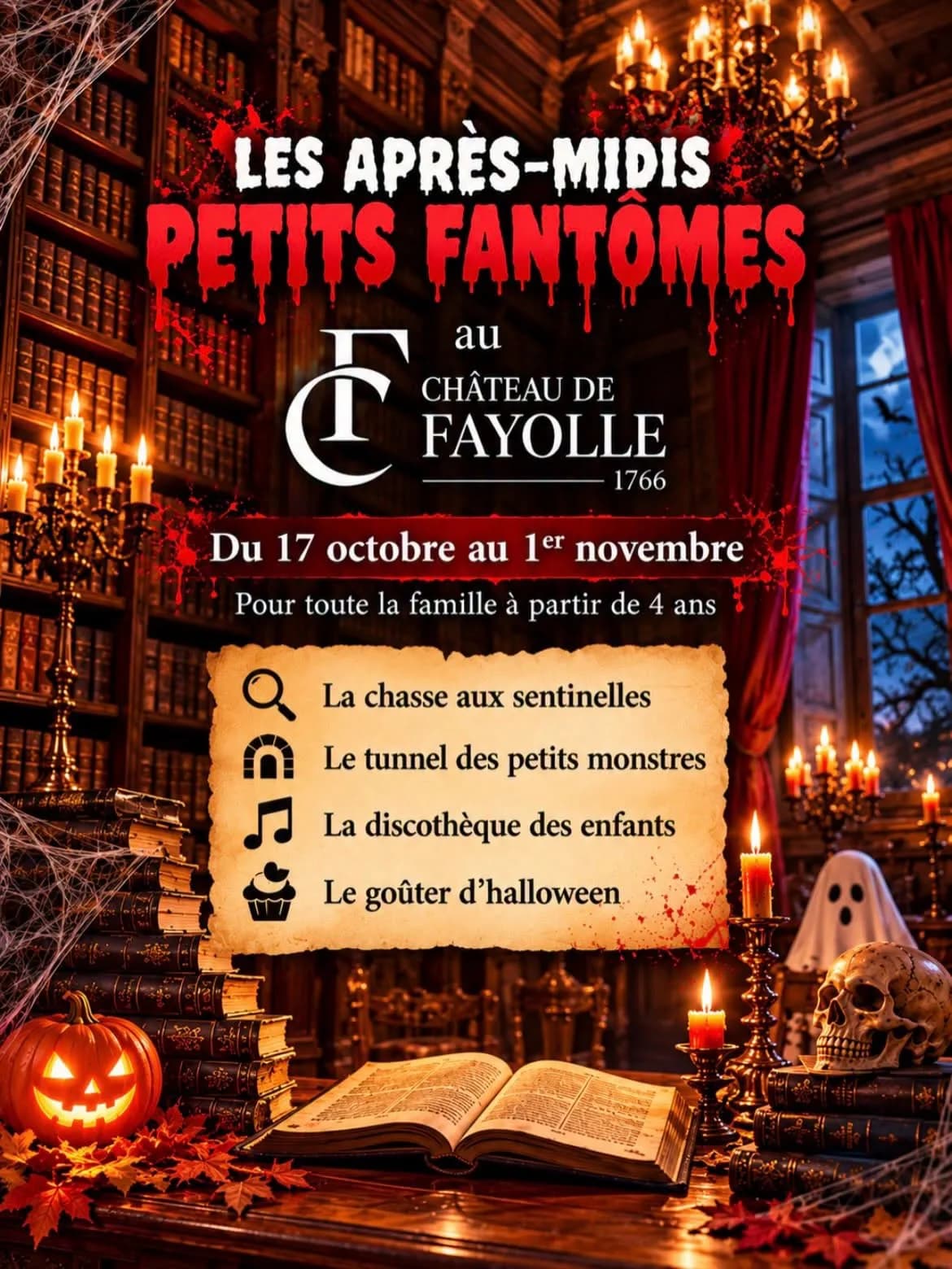 Image 1 : Les après-midis petits fantômes background