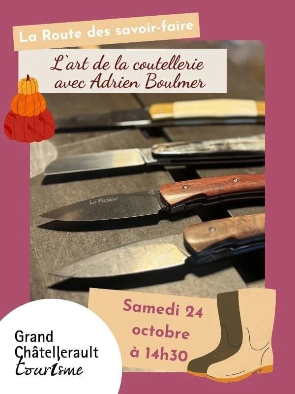 Image 1 : L'art de la coutellerie avec Adrien Boulmer background