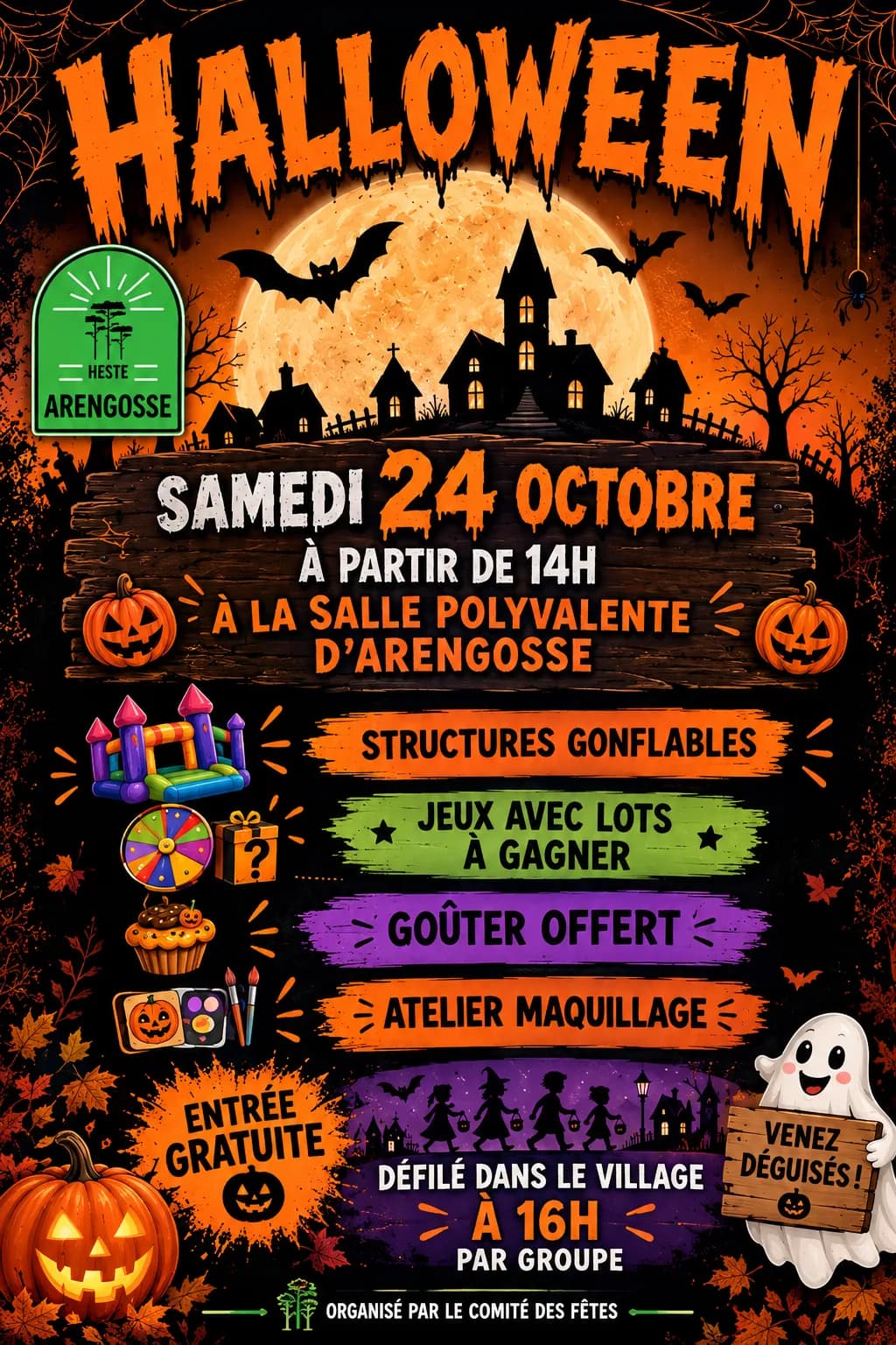 Image 1 : Halloween background