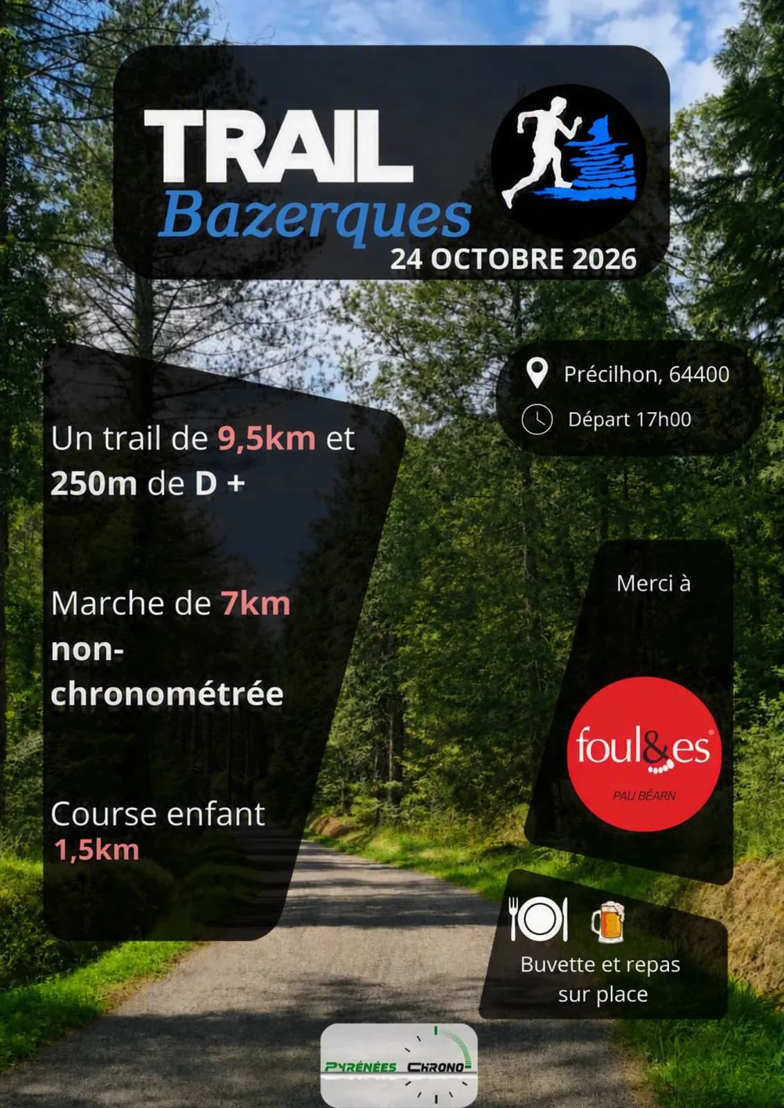Image 1 : Trail du Château de Bazerques background