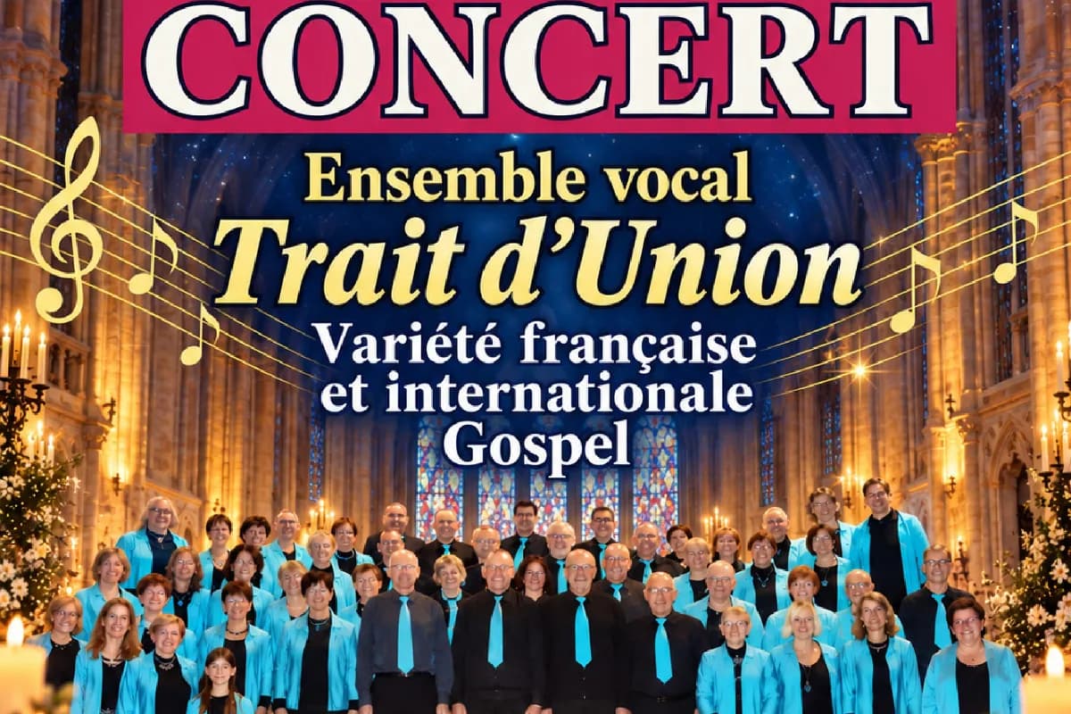 Image 1 : Concert | Ensemble vocal Trait d'Union background