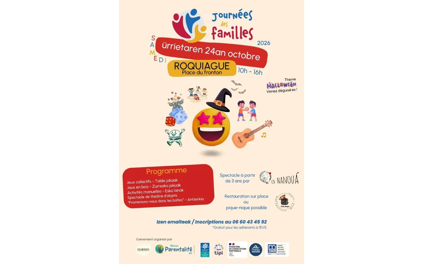 Image 1 : Journée des familles background