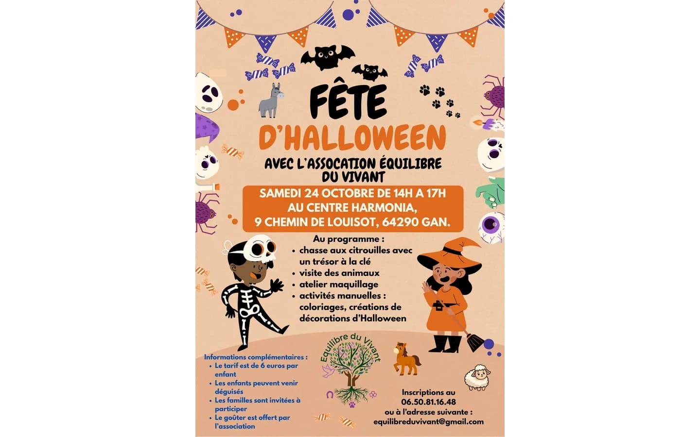 Image 1 : Fête d'halloween background