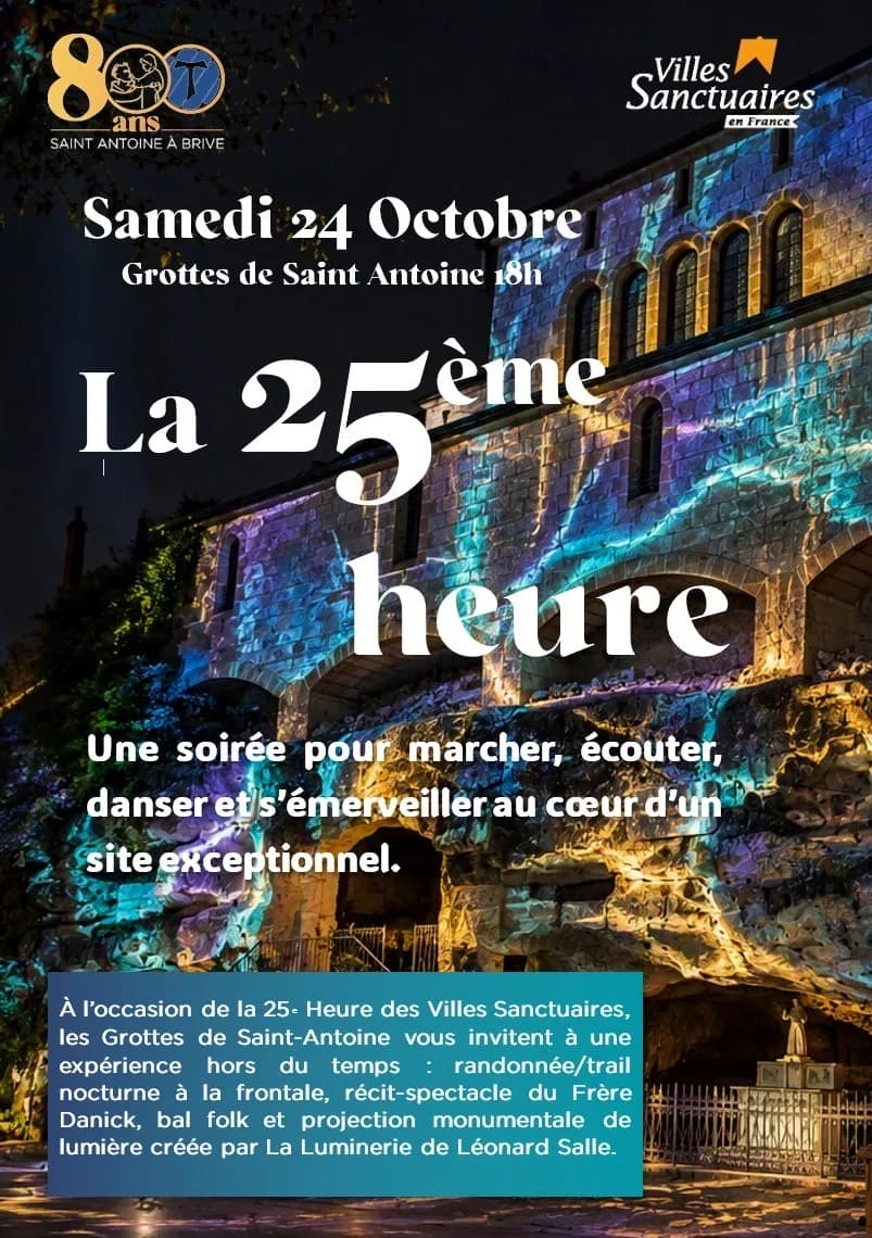 Image 1 : Sanctuaire des Grottes de St Antoine : La 25e heure des Villes sanctuaires background