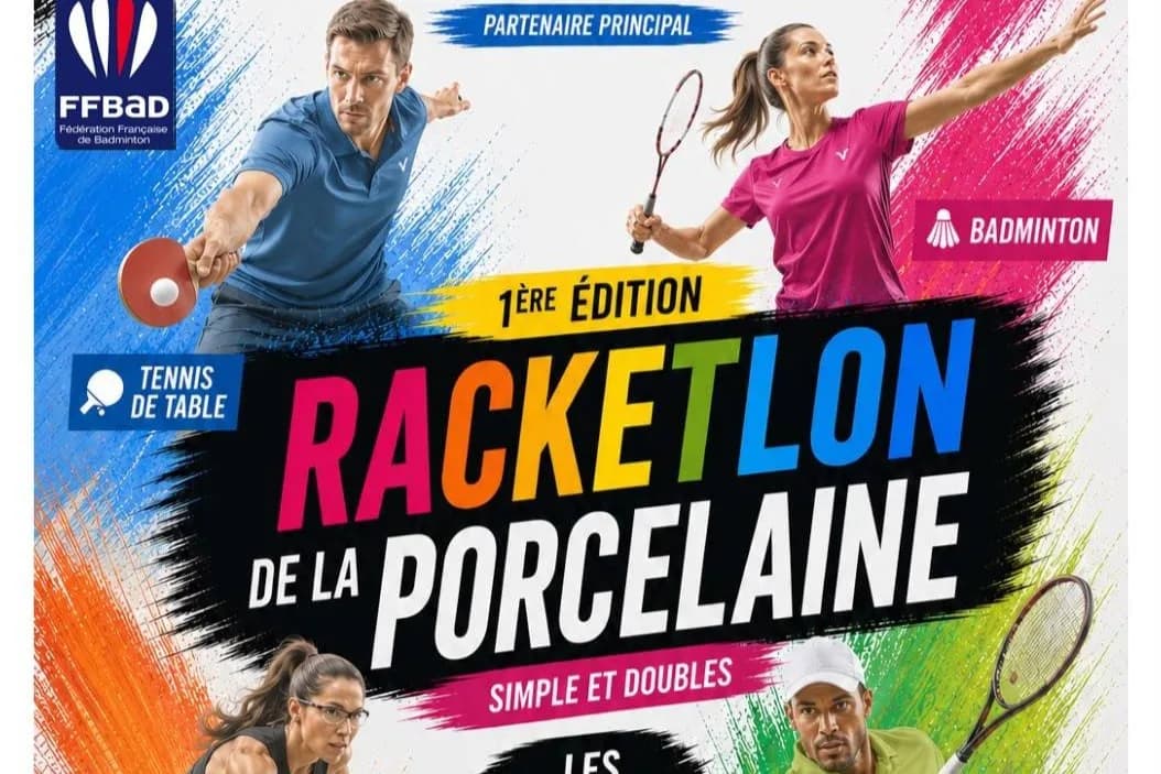 Image 1 : Racketlon de la Porcelaine background