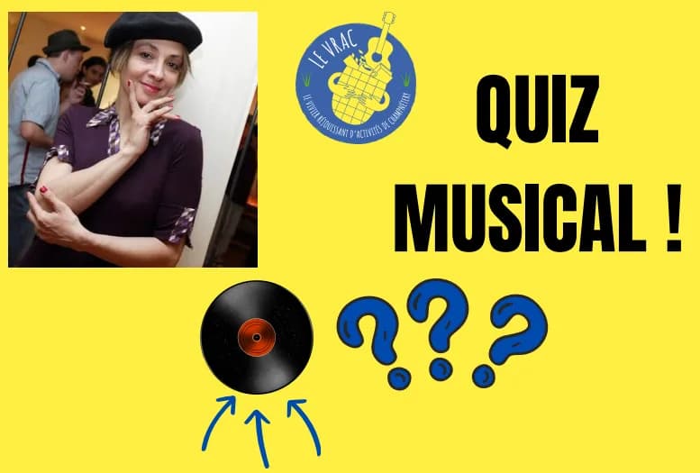 Image 1 : Quiz musical chansons françaises des années 50 à aujourd'hui background