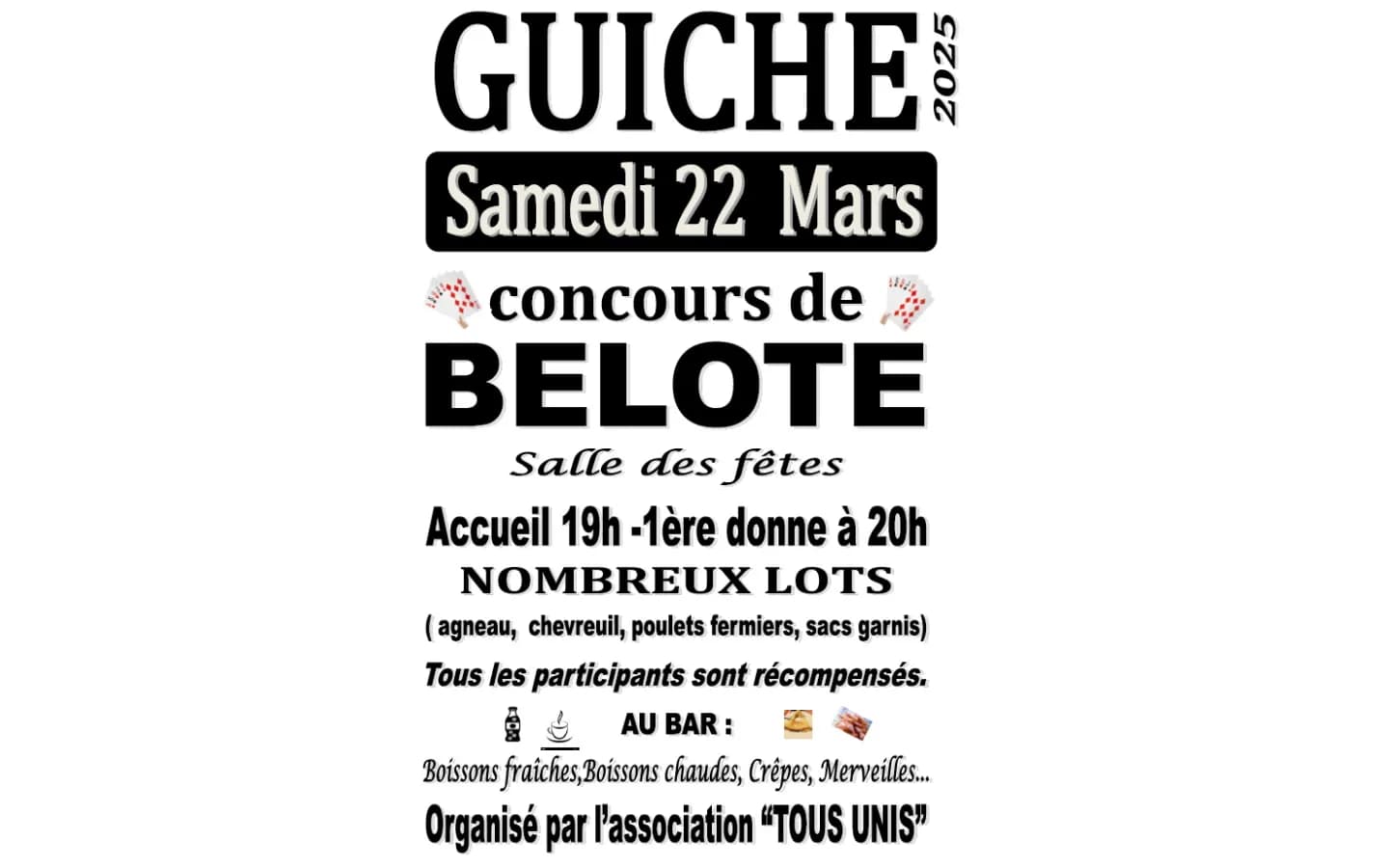 Image 2 : Concours de Belote background