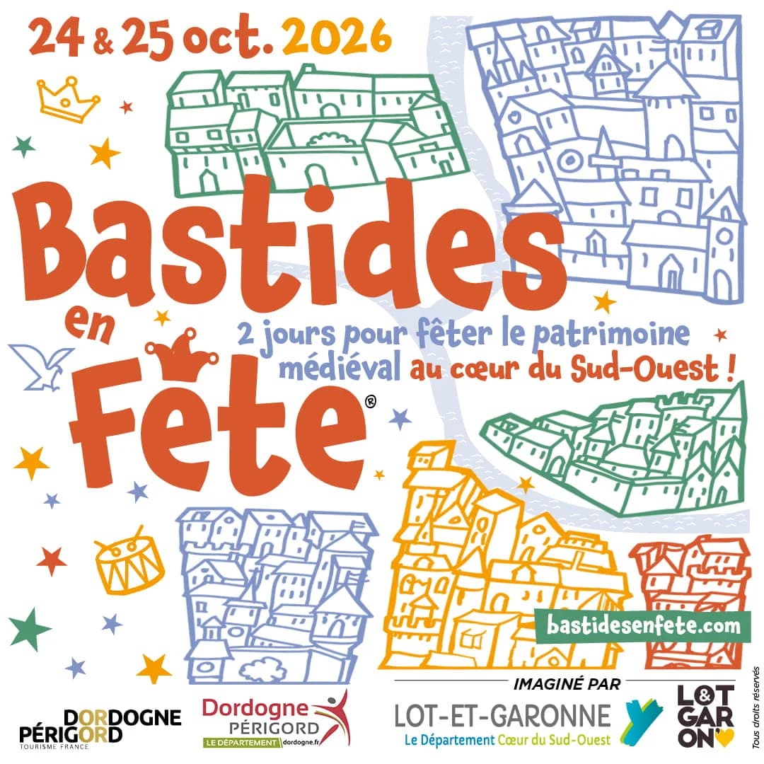 Image 1 : Bastides en Fête 2026 - Musarder en Bullant avec la Compagnie Nakoh background
