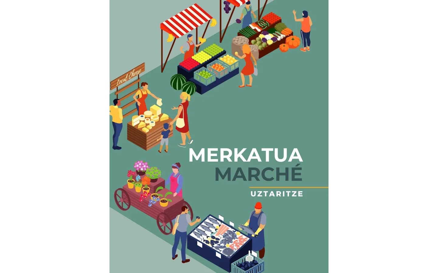 Image 1 : Marché aux produits locaux background