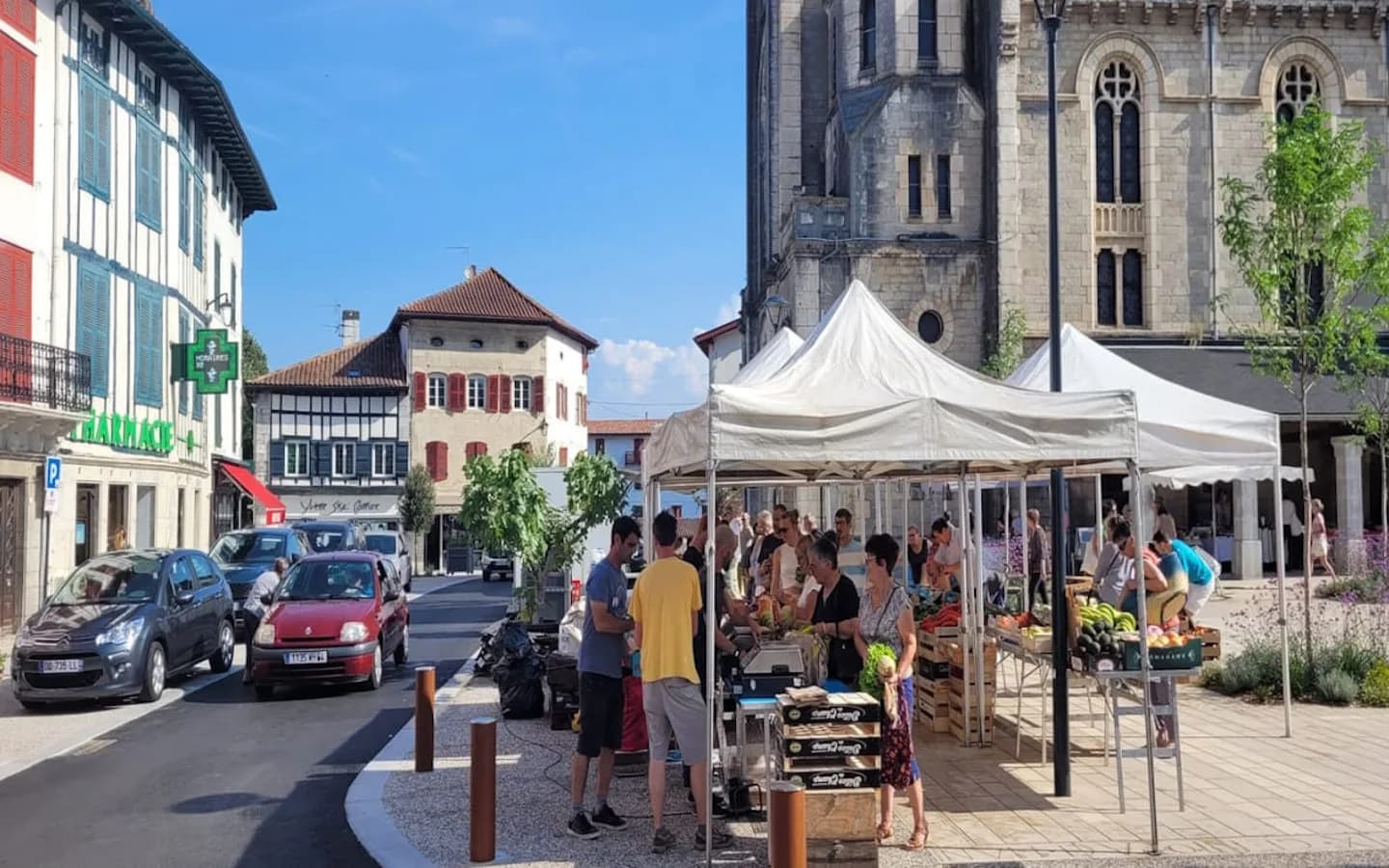 Image 3 : Marché aux produits fermiers background