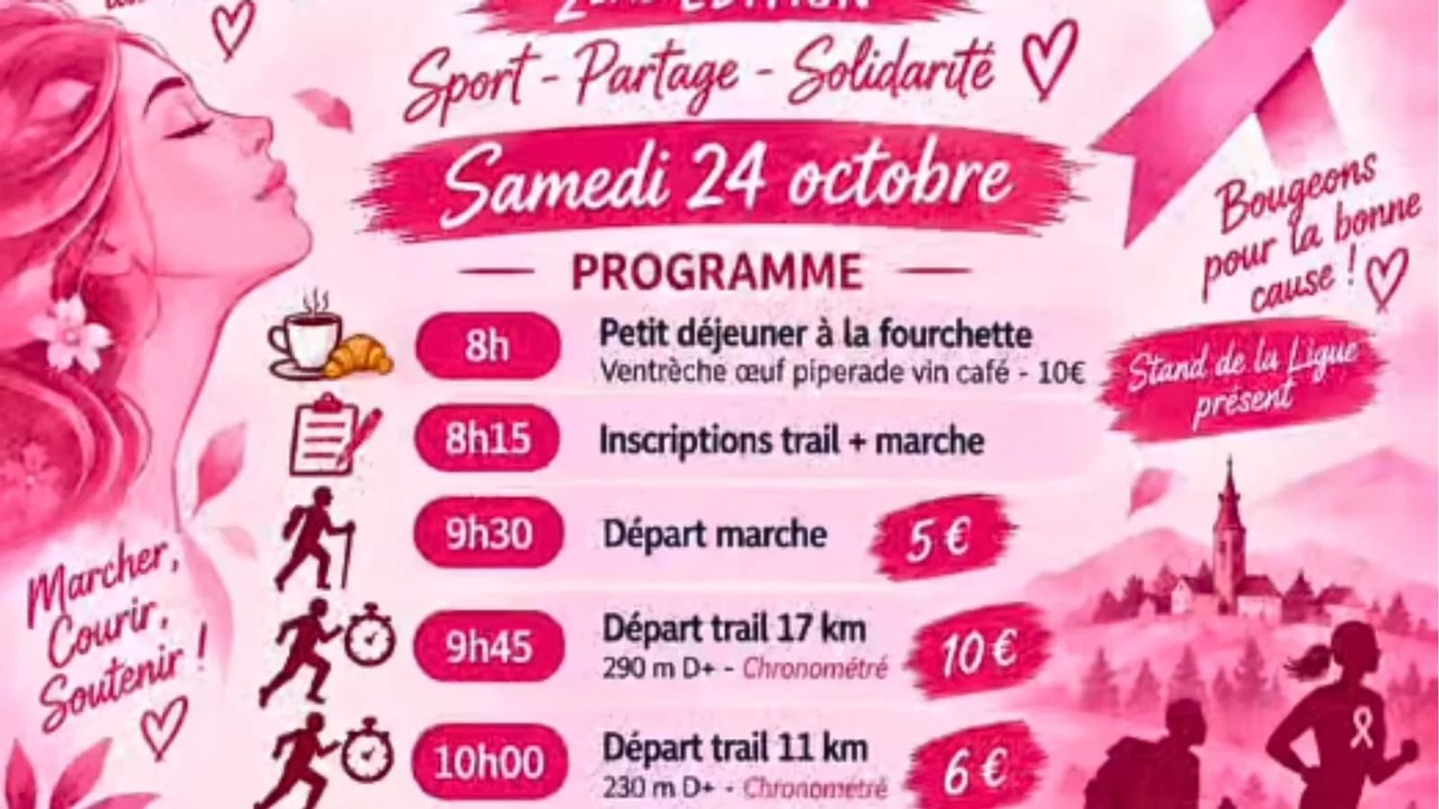 Image 1 : Octobre rose background