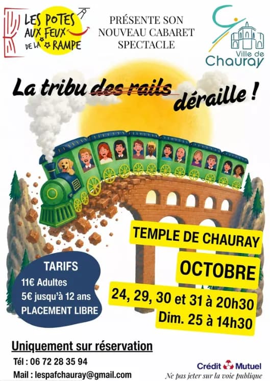 Image 1 : Spectacle : " La tribu déraille " à Niort background