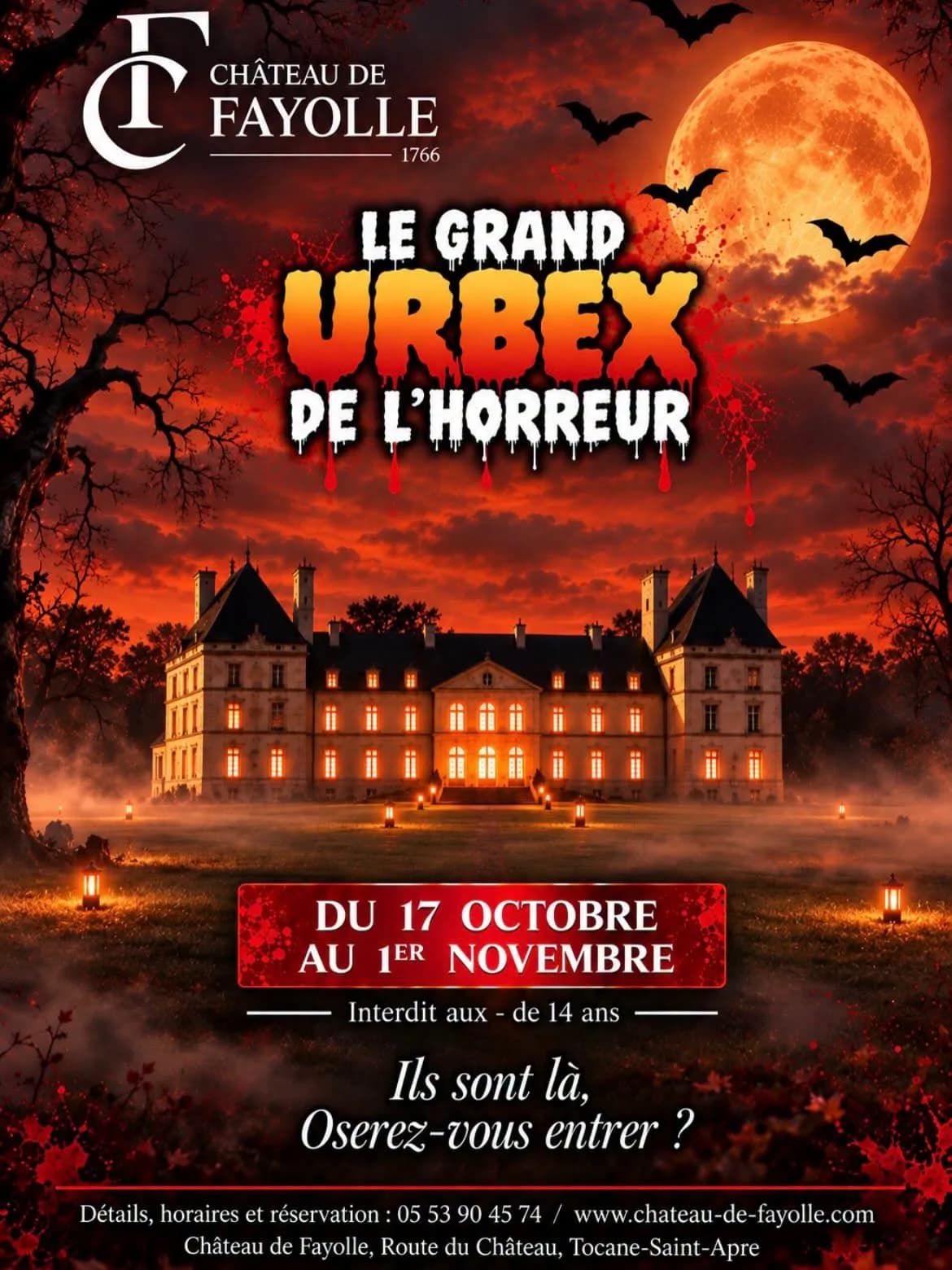 Image 1 : Le Grand Urbex de l'Horreur background