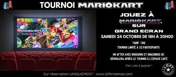 Image 1 : Tournoi Mario Kart background