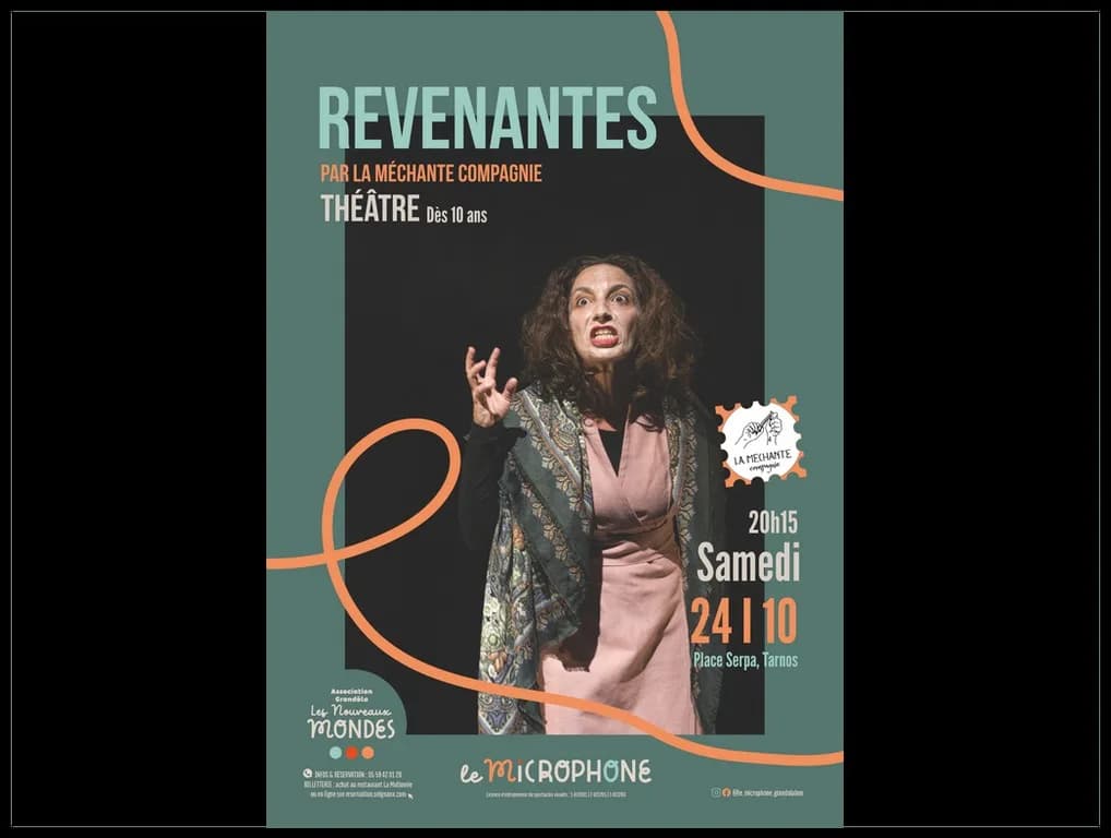 Image 1 : Revenantes, Théatre par La méchante compagnie background