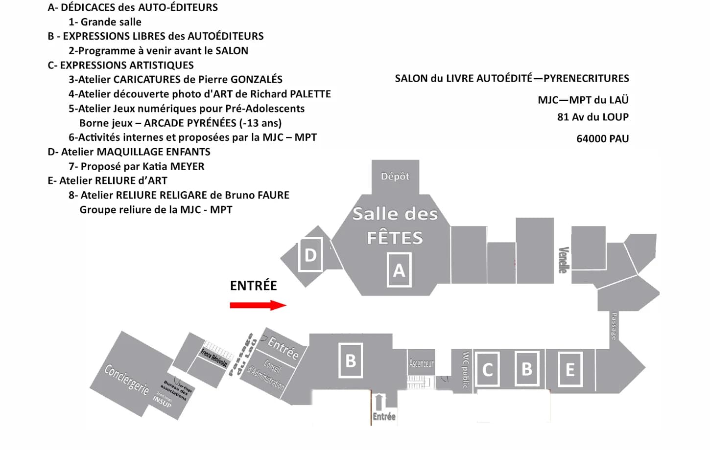 Image 2 : Salon du Livre autoédité PYRENECRITURES background