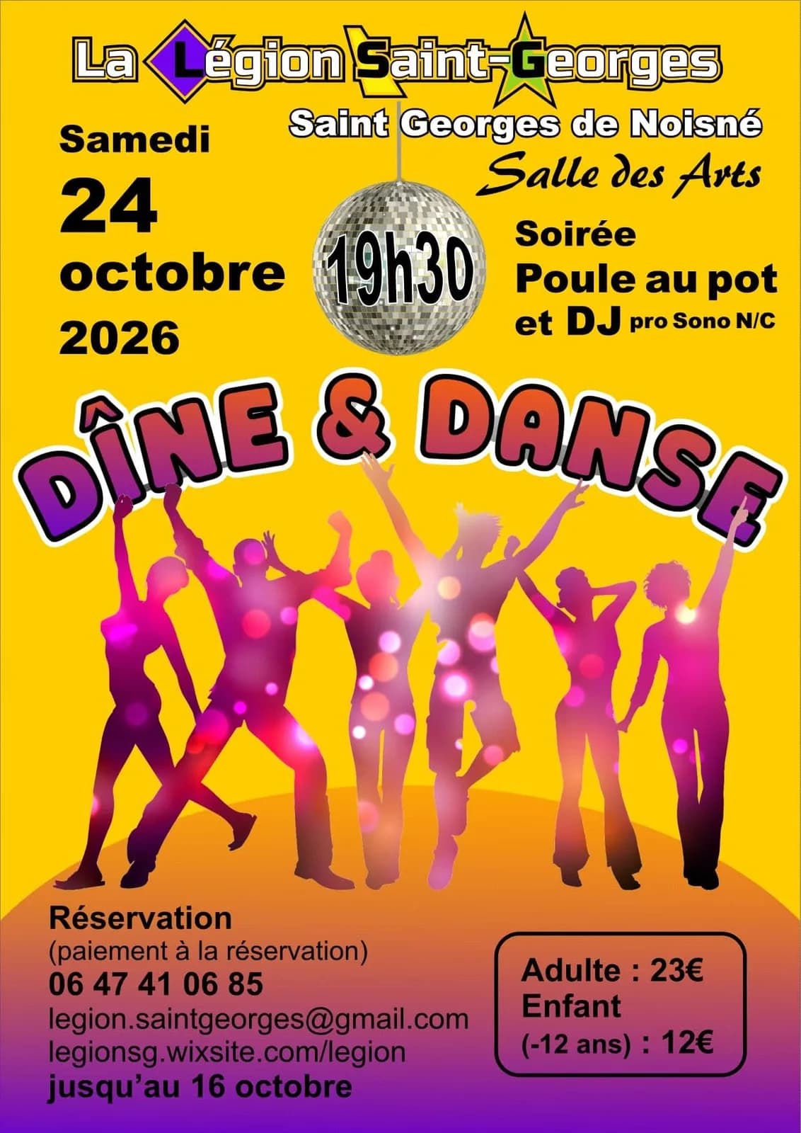 Image 1 : Soirée poule au pot avec DJ background