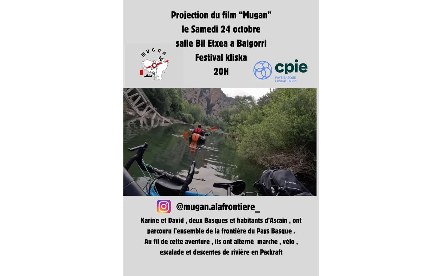 Image 1 : Projection du film Mugan dans le cadre du Festival Kliska background